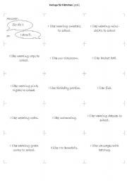 English worksheet: Do you like ...?