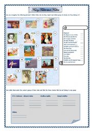 English Worksheet: Fairy tales and fables