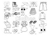 English Worksheet: Clothes