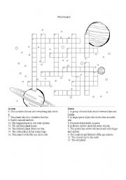 Solar System Wordsearch