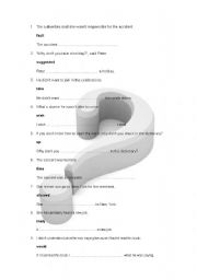 English worksheet: !!! PARAHPRSAING !!!   PART 3 