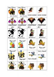 English Worksheet: Halloween Rewards