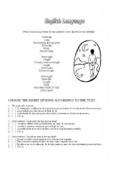 English Worksheet: Someday I may...