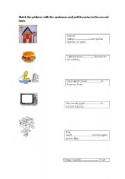 English Worksheet: Present Simple