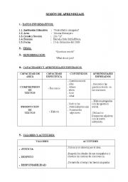 English Worksheet: question words
