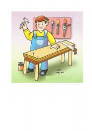 English Worksheet: jobs flash-card set 1/6