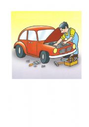 English Worksheet: jobs flash-card set 2/6