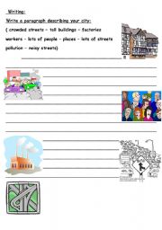 English Worksheet: Writing.