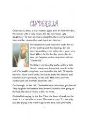 English Worksheet: Cinderella