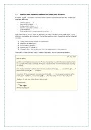 English Worksheet: Formal letter - request (part IIII)