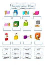 prepositions of place esl worksheet by emstacks