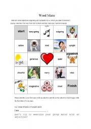 English Worksheet: Ice Breaker Activity