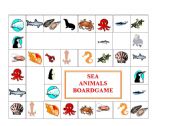 SEA ANIMALS BOARDGAME