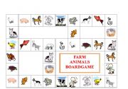 FARM ANIMALS BOARDGAME