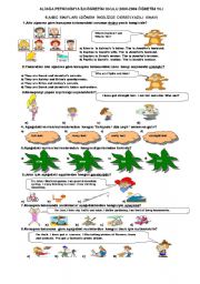 English Worksheet: SBS Spring 6, 6th grade, 1.Term, 1.Exam