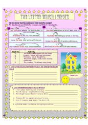 English Worksheet: Relative WHO and WHICH