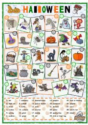 Halloween vocabulary