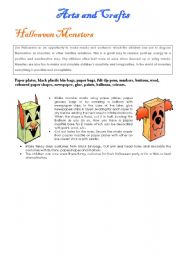 English Worksheet: Halloween activities (set 2/9)