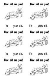 How old are you - ESL worksheet by Loryze  Chinese language learning,  Vocabulary worksheets, English language teaching