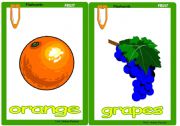 Fruit flashcards