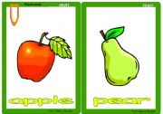 Fruit flashcards