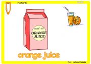 English Worksheet: Drinks flashcards