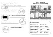 English Worksheet: preposition of place