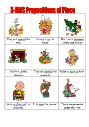 English Worksheet: Prepositions of place