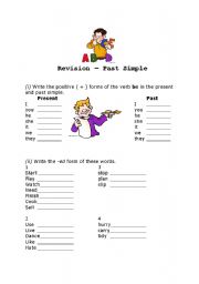 English Worksheet: Past simple