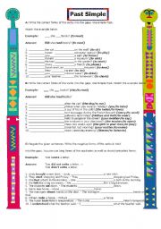 English Worksheet: Past simple