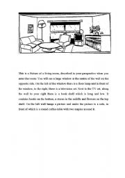 Picture Dictation of a Room