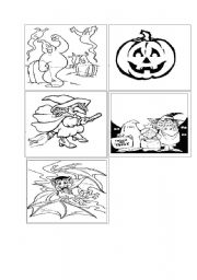 English worksheet: halloween
