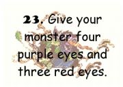 English Worksheet: THE MONSTER GAME - board game 5