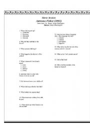 English worksheet: Antowie Fisher