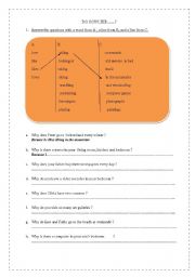 English Worksheet: Do you like......?