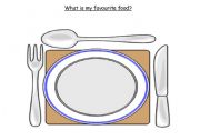 English Worksheet: What is my favourite food?