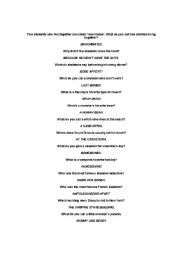 English Worksheet: Halloween Riddles