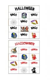 Halloween bingo part 4