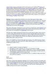 English Worksheet: Gaelic Football