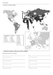 countries and nationalities