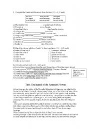 English Worksheet: Comparative Adjetives - Reading test - Listening test - Writing test