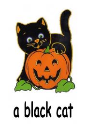 English Worksheet: halloween pictures 2