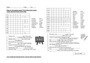 English Worksheet: Ordinal numbers, days,and month
