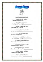 English worksheet: Rumpelstiltskin