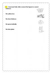 English worksheet: Colors