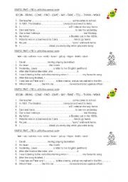 English Worksheet: Simple Past