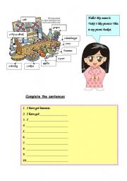 English Worksheet: Yukis Picnic