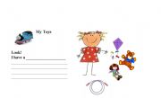 English worksheet: Toys