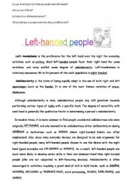 Left-handed People