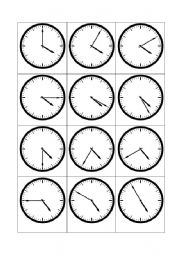 English Worksheet: Telling the time - 4 oclock